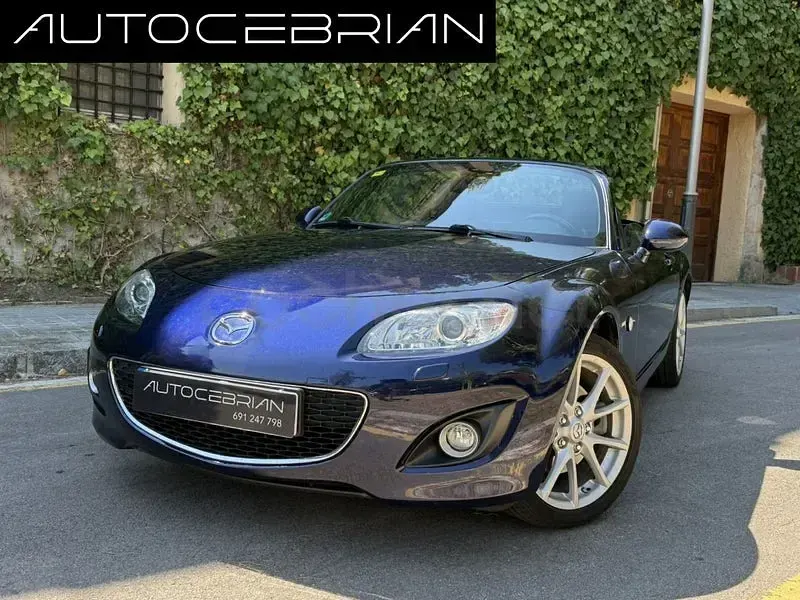 Usado Mazda MX5 Sportive 160 CV (117 kW) 2010 Azul Descapotable