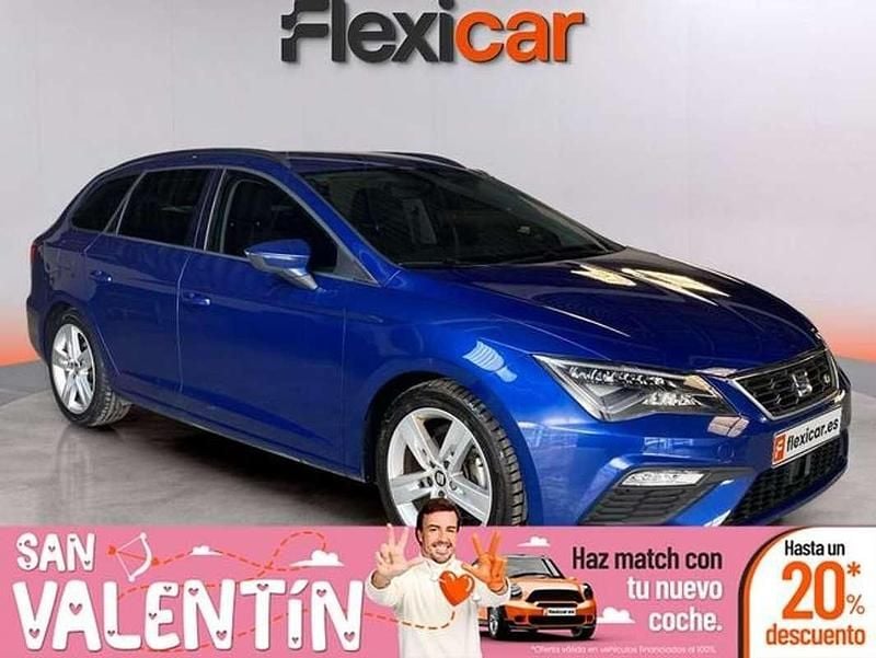 Usado Seat Leon ST FR 150 CV (110 kW) 2019 Azul Familiar