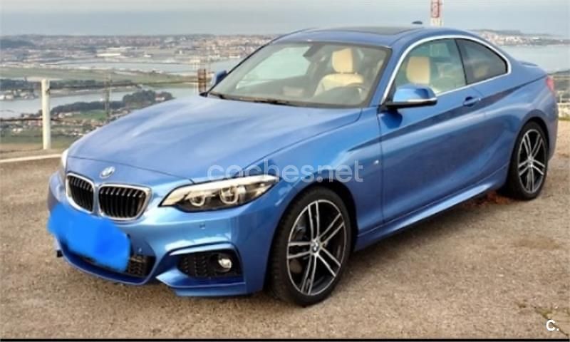 Azul Usado 2017 BMW 220 Coupe | 22.000 € (Precio justo) - Imagen 1/3