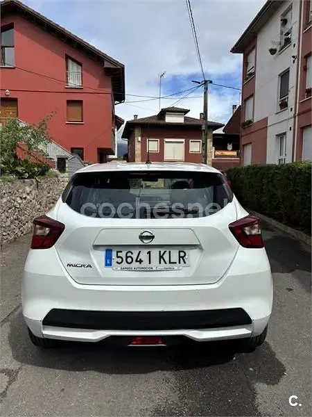Usado Nissan Micra Acenta 73 CV (53 kW) 2018 Blanco Utilitario