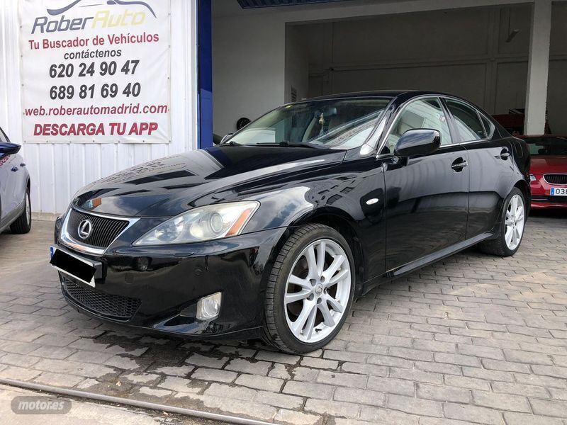 Negro Usado 2007 Lexus IS220 Berlina | 5499 € - Imagen 1/4