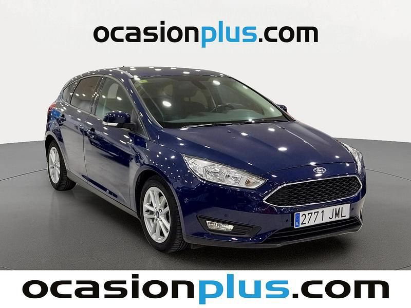 Usado Ford Focus Trend+ 120 CV (88 kW) 2016 Azul Utilitario