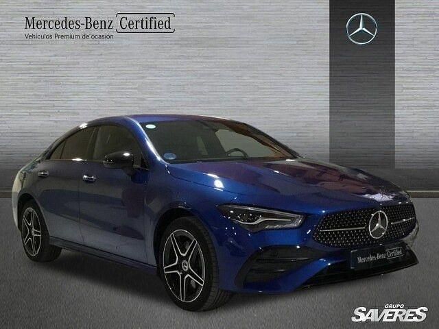 Usado Mercedes CLA250e AMG line 218 CV (160 kW) 2024 Azul espectra Berlina