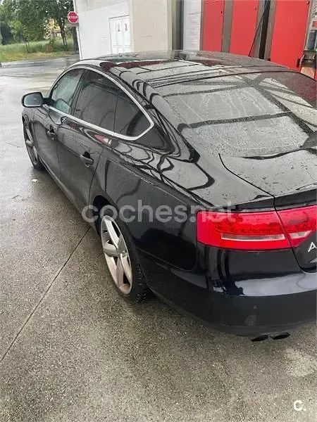 Usado Audi A5 S-Line 170 CV (125 kW) 2010 Negro Coupe