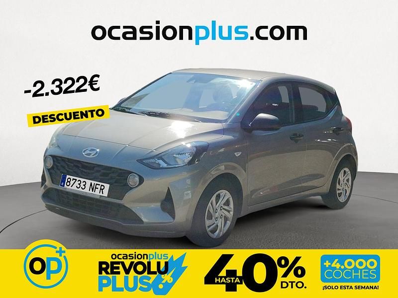 Usado Hyundai i10 67 CV (49 kW) 2022 Gris / plata Utilitario