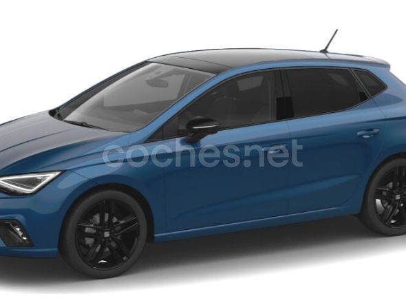 Azul Nuevo 2025 Seat Ibiza FR Berlina | 22.600 € (Caro) - Imagen 1/3