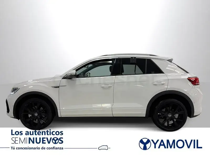 Usado VW T-Roc R-line 150 CV (110 kW) 2022 Blanco SUV
