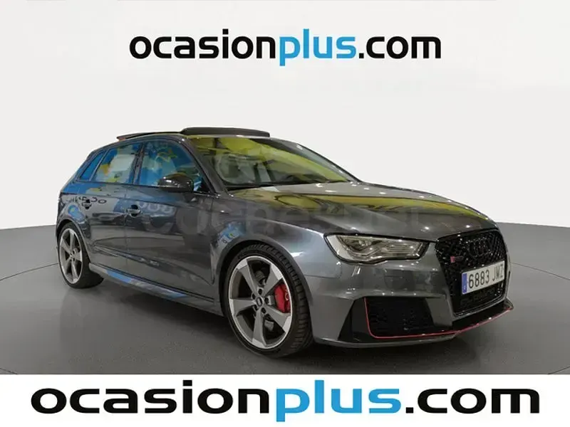 Usado Audi RS3 367 CV (269 kW) 2016 Gris / plata Berlina