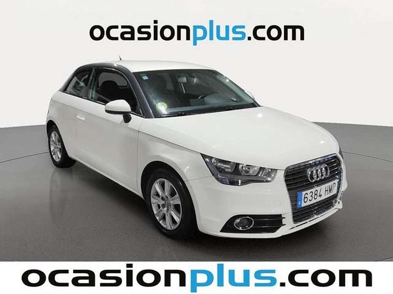 Usado Audi A1 Attraction 90 CV (66 kW) 2012 Blanco Utilitario