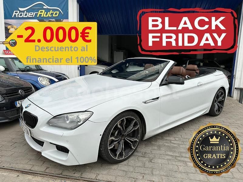 Blanco Usado 2012 BMW 650 Cabriolet Descapotable | 33.999 € - Imagen 1/4