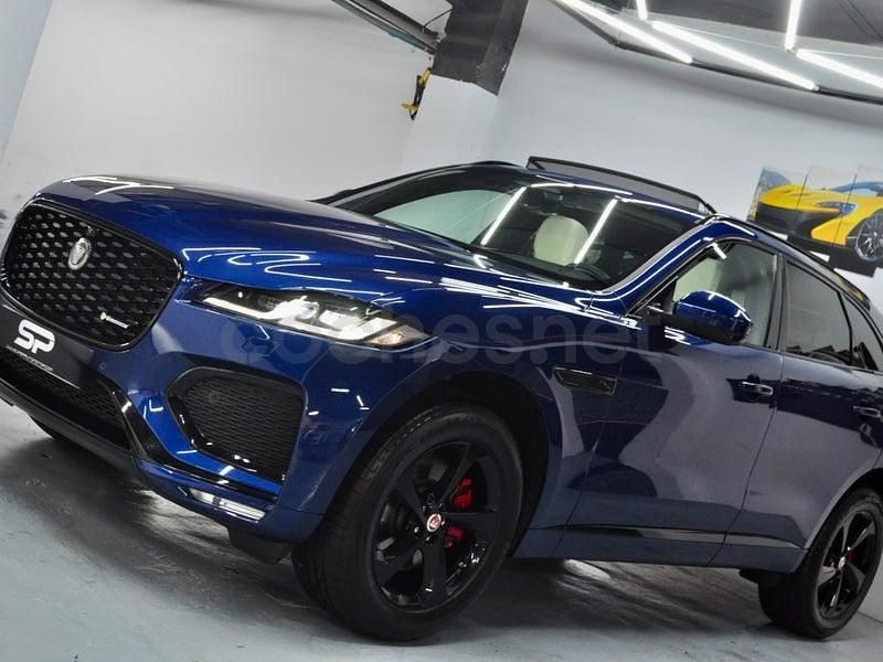 Usado Jaguar F-Pace R-Dynamic 204 CV (150 kW) 2021 Azul SUV