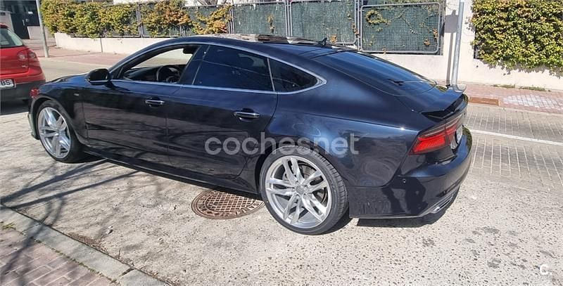 Usado Audi A7 Sportback S-Line 272 CV (200 kW) 2016 Azul Utilitario