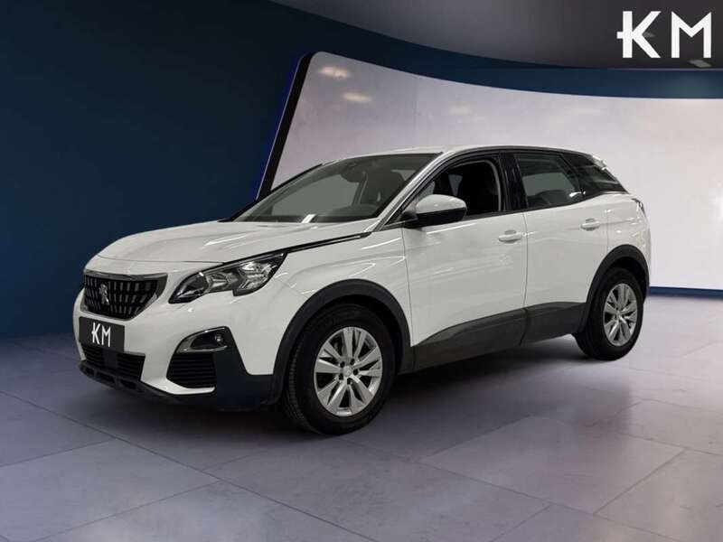 Blanco Usado 2018 Peugeot 3008 Active SUV | 15.900 € (Precio justo) - Imagen 1/4