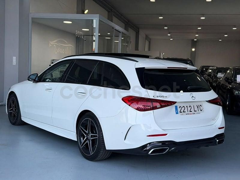 Usado Mercedes C200 163 CV (119 kW) 2022 Blanco Familiar