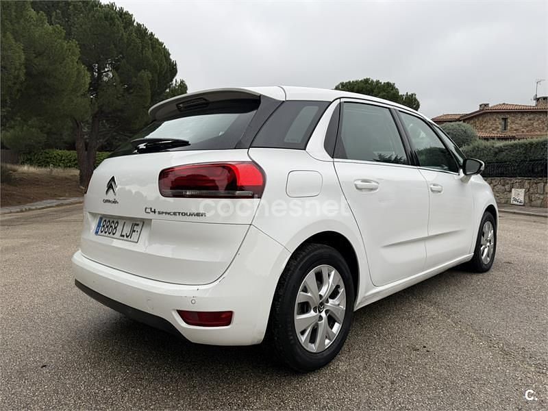 Usado Citroën C4 SpaceTourer Feel 130 CV (95 kW) 2020 Blanco Monovolumen
