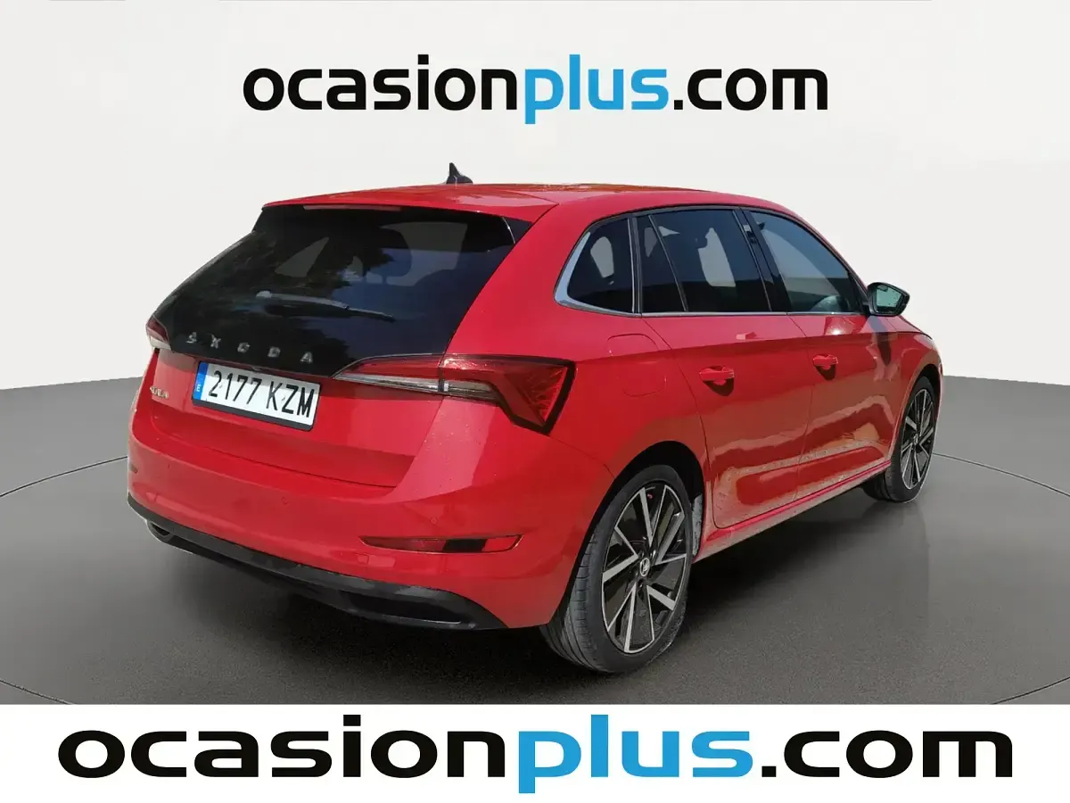 Usado Skoda Scala First Edition 150 CV (110 kW) 2019 Rojo Utilitario