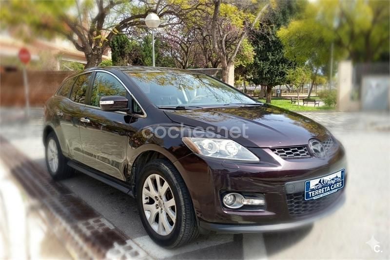 Usado Mazda CX-7 Sportive 260 CV (191 kW) 2007 Granate SUV