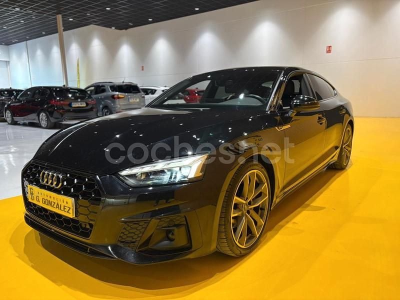 Usado Audi A5 Sportback S-Line 204 CV (150 kW) 2022 Negro Utilitario