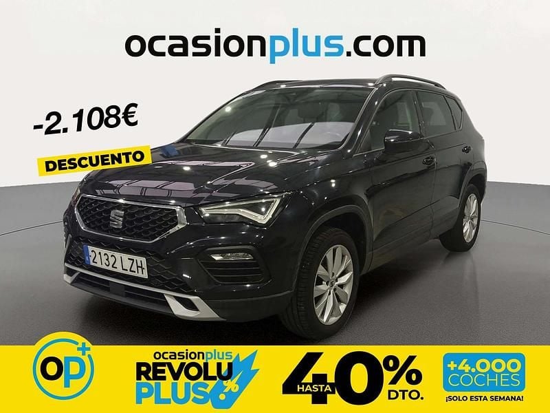 Usado Seat Ateca Style 150 CV (110 kW) 2022 Negro SUV