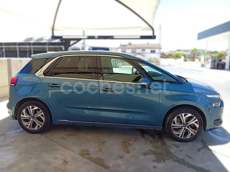 Usado Citroën C4 Picasso Exclusive 150 CV (110 kW) 2014 Verde Monovolumen