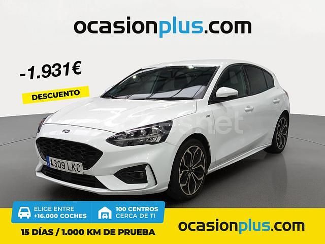 Blanco Usado 2020 Ford Focus ST-Line Berlina | 16.850 € (Precio justo) - Imagen 1/4