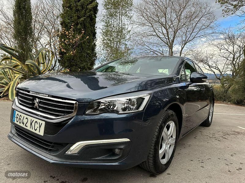 Azul Usado 2017 Peugeot 508 Active Berlina | 13.900 € (Caro) - Imagen 1/4