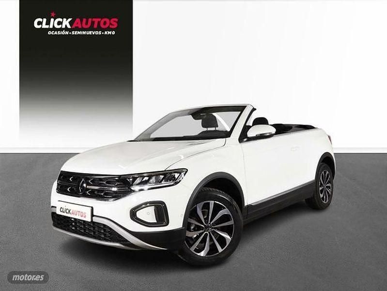 Blanco Usado 2023 VW T-Roc Cabriolet Style Descapotable | 31.900 € (Precio justo) - Imagen 1/4