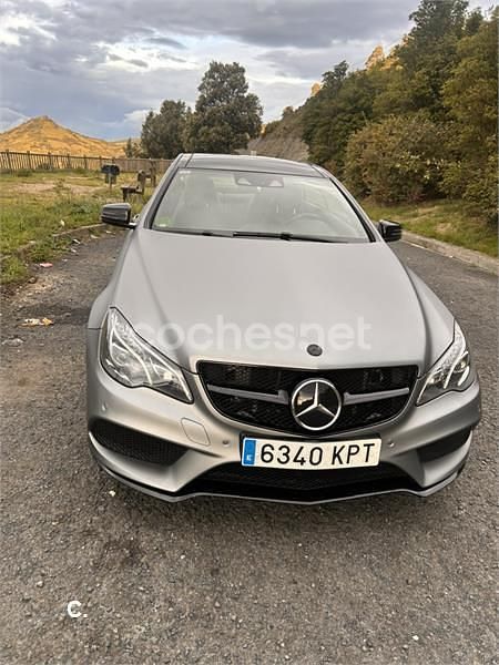 Usado Mercedes E350 258 CV (189 kW) 2015 Gris / plata Coupe