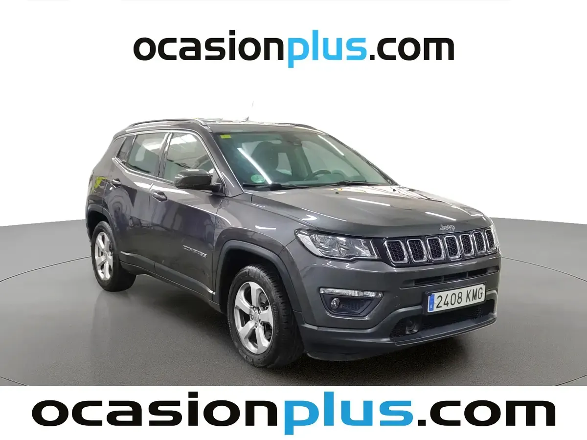 Usado Jeep Compass Longitude 120 CV (88 kW) 2018 Gris SUV