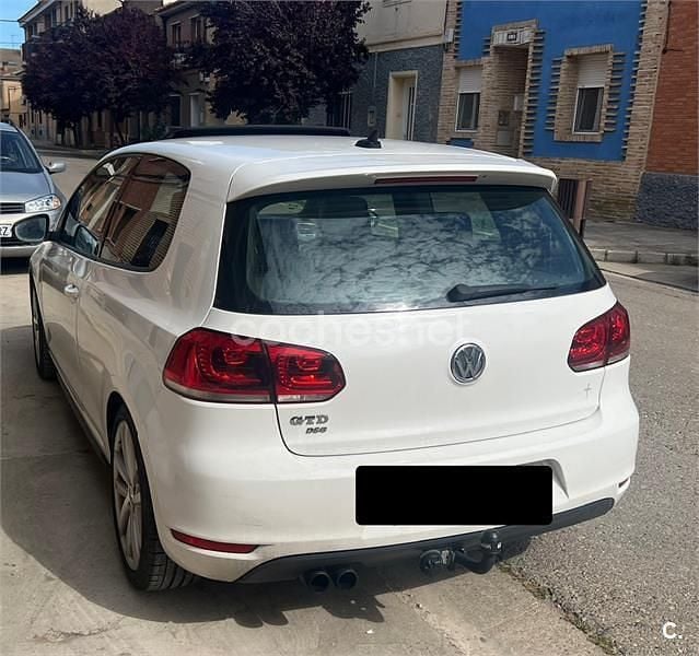 Usado VW Golf VI GTD 170 CV (125 kW) 2011 Blanco Utilitario