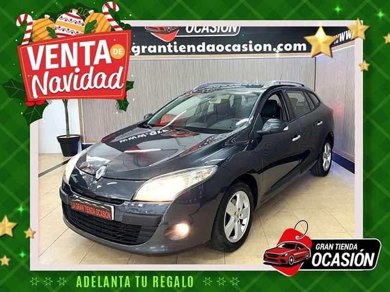 Gris Usado 2011 Renault Mégane GrandTour Dynamique Familiar | 5480 € (Buen precio) - Imagen 1/4