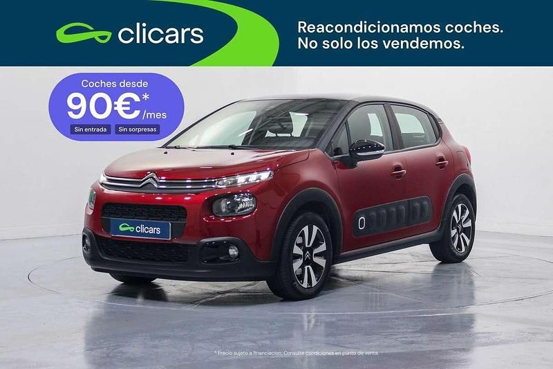 Usado Citroën C3 Feel 82 CV (60 kW) 2020 Rojo Utilitario