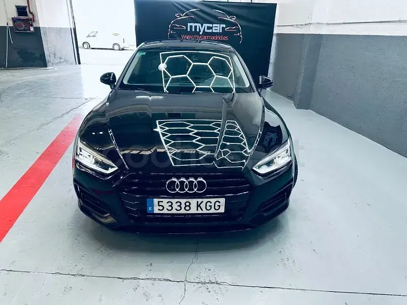 Usado Audi A5 Sportback S-Line 190 CV (139 kW) 2017 Negro Utilitario