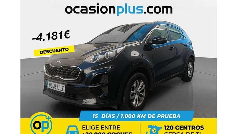 Usado Kia Sportage 116 CV (85 kW) 2020 Negro SUV