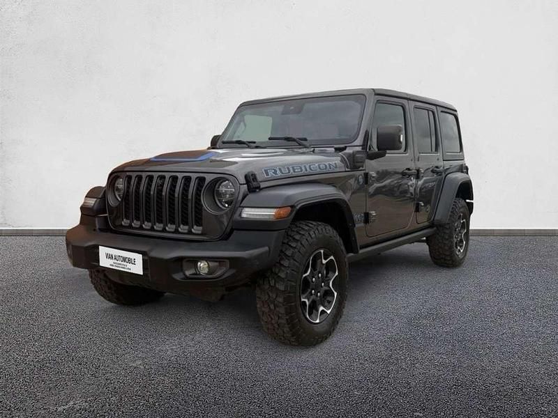 Usado Jeep Wrangler Unlimited Rubicon 381 CV (280 kW) 2022 Gris SUV