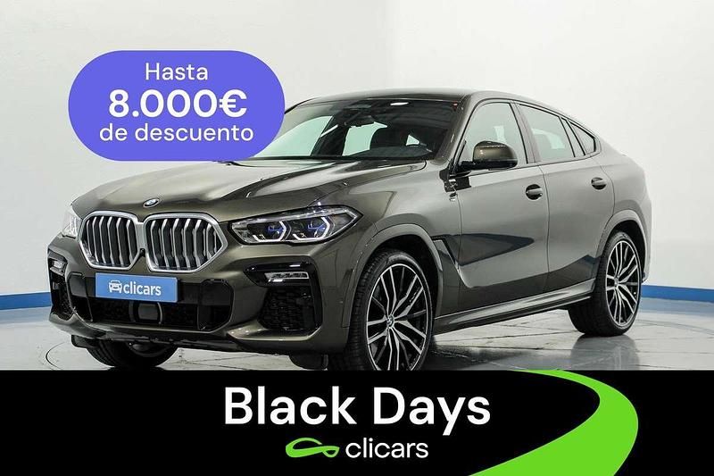 Verde Usado 2020 BMW X6 SUV | 55.690 € (Precio justo) - Imagen 1/4