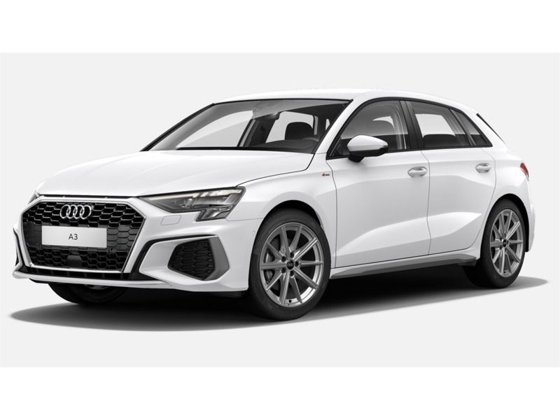 Blanco ibis Usado 2021 Audi A3 Sportback S-Line Utilitario | 32.500 € - Imagen 1/4