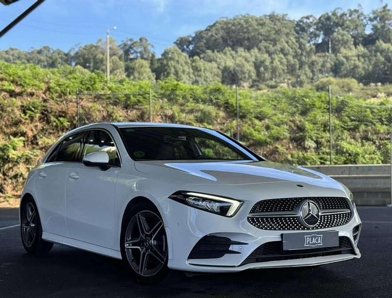 Begagnad Mercedes A200 163 HK (119 kW) 2018 Vit Halvkombi