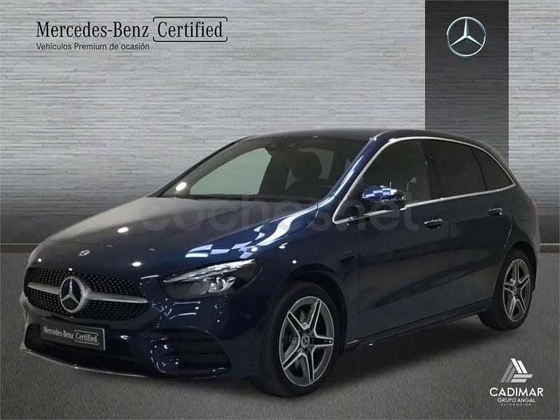 Azul denim Usado 2021 Mercedes B250e AMG line Monovolumen | 27.900 € (Buen precio) - Imagen 1/4