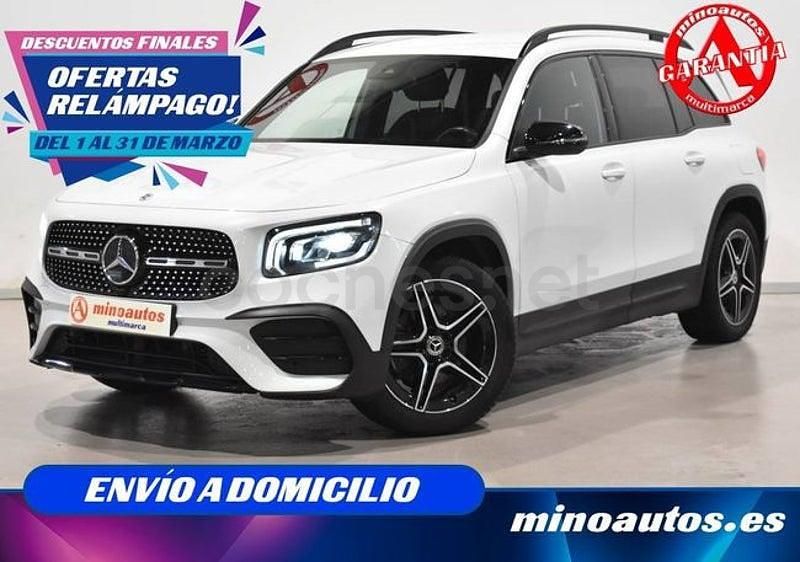 Usado Mercedes GLB200 AMG line 165 CV (121 kW) 2021 Blanco SUV