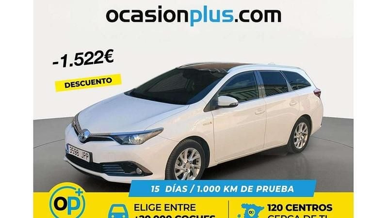 Blanco Usado 2016 Toyota Auris Touring Sports Active Familiar | 12.778 € (Buen precio) - Imagen 1/4