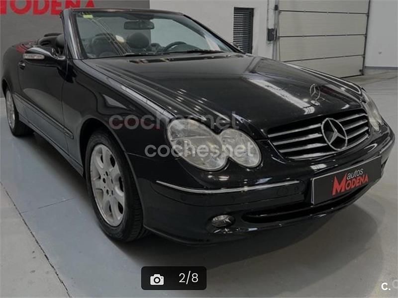 Negro Usado 2004 Mercedes CLK200 Avantgarde Coupe | 7999 € (Un poco caro) - Imagen 1/4