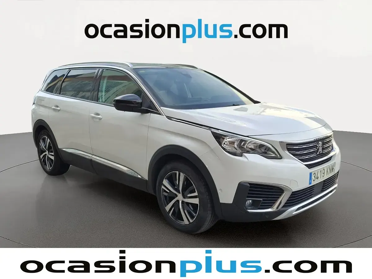 Usado Peugeot 5008 Allure 131 CV (96 kW) 2018 Blanco SUV