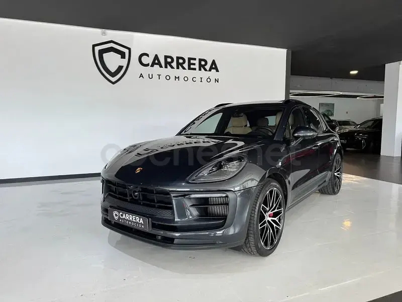 Usado Porsche Macan S 381 CV (280 kW) 2022 Gris / plata SUV