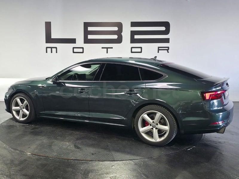 Usado Audi A5 Sportback Comfort 190 CV (139 kW) 2019 Verde Utilitario