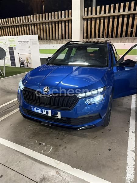 Usado Skoda Kamiq Monte Carlo 110 CV (80 kW) 2022 Azul SUV