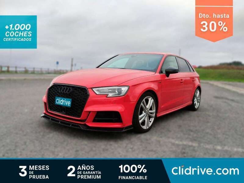 Rojo Usado 2015 Audi A3 Sportback S-Line Utilitario | 15.690 € (Precio justo) - Imagen 1/3