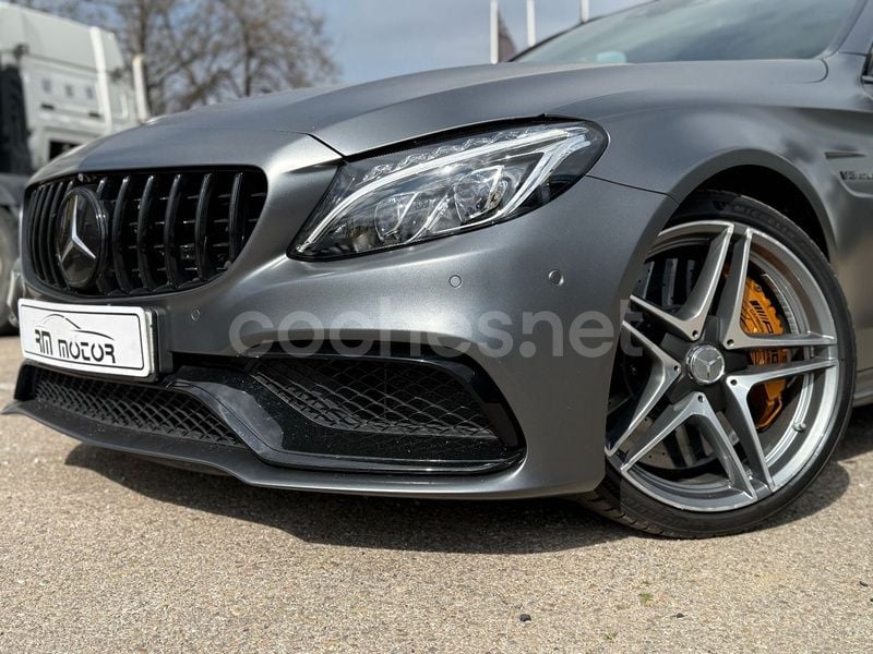 Usado Mercedes C63S AMG 510 CV (375 kW) 2016 Gris / plata Familiar