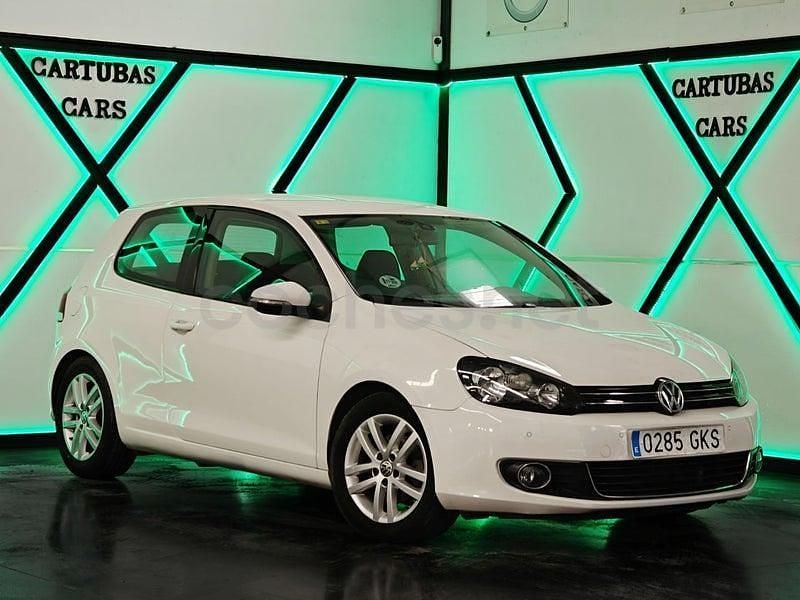 Usado VW Golf VI 105 CV (77 kW) 2009 Blanco Utilitario