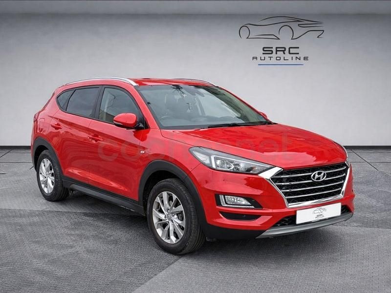 Usado Hyundai Tucson 116 CV (85 kW) 2021 Rojo SUV